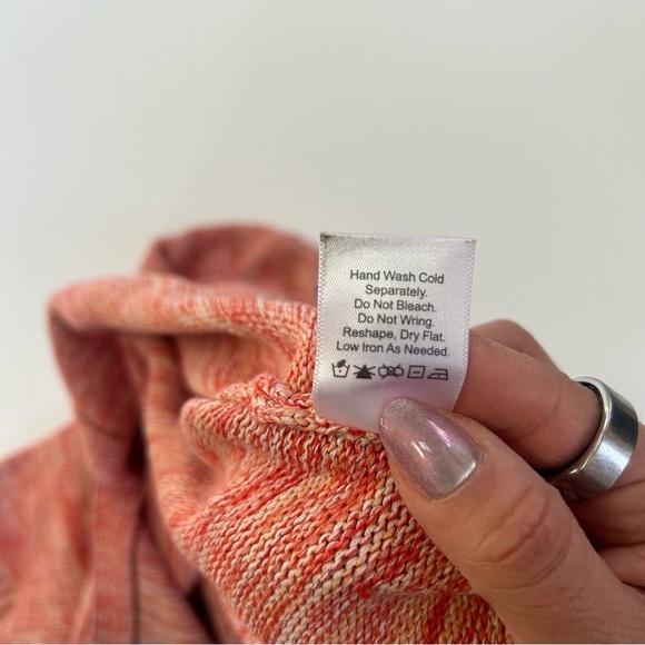 Coldwater Creek 3/4 Sleeve Cardigan in Pink XL - Picture 5 of 12